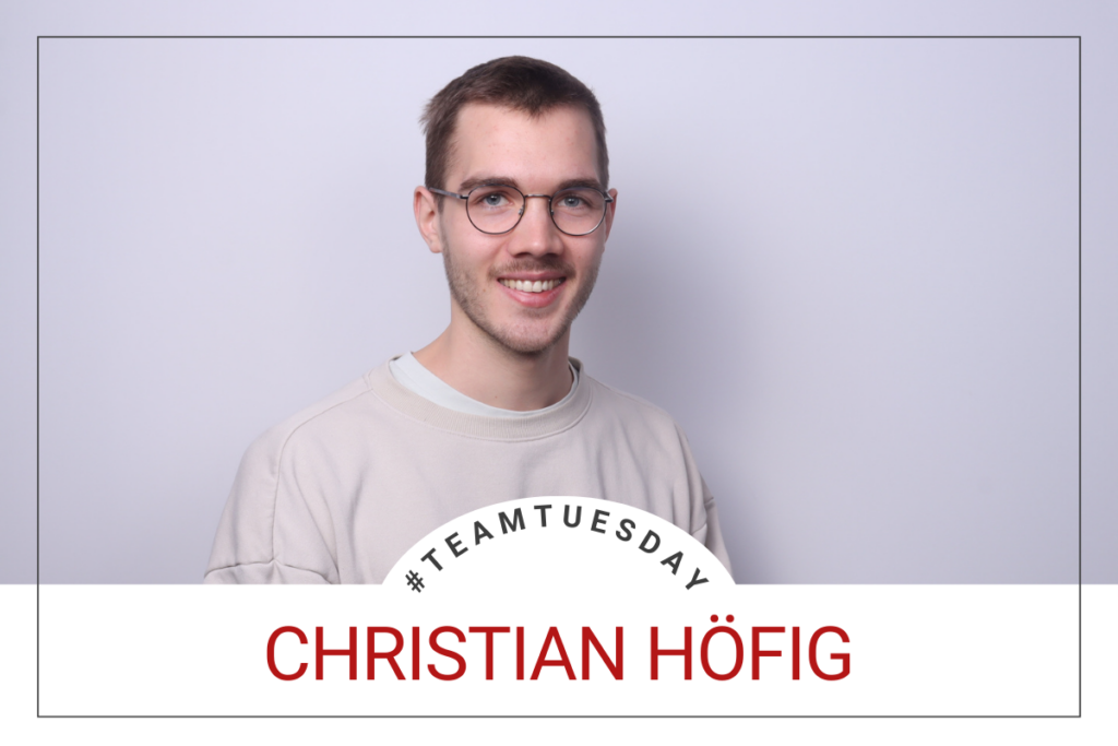 Neue Wege im Kundensupport: Christian über seine praxisorientierte Masterarbeit